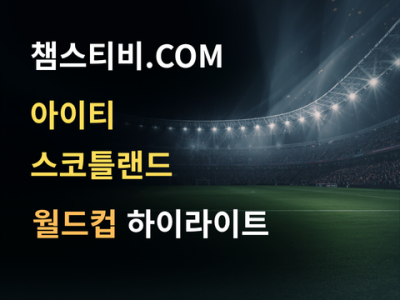 아이티 VS 스코틀랜드 0:1 월드컵 하이라이트