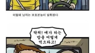남자의 보호 본능